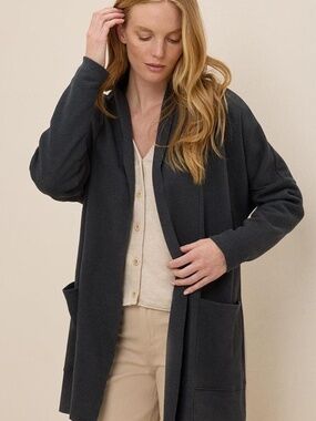 Pact Womens Airplane Wrap Cardigan XS/S